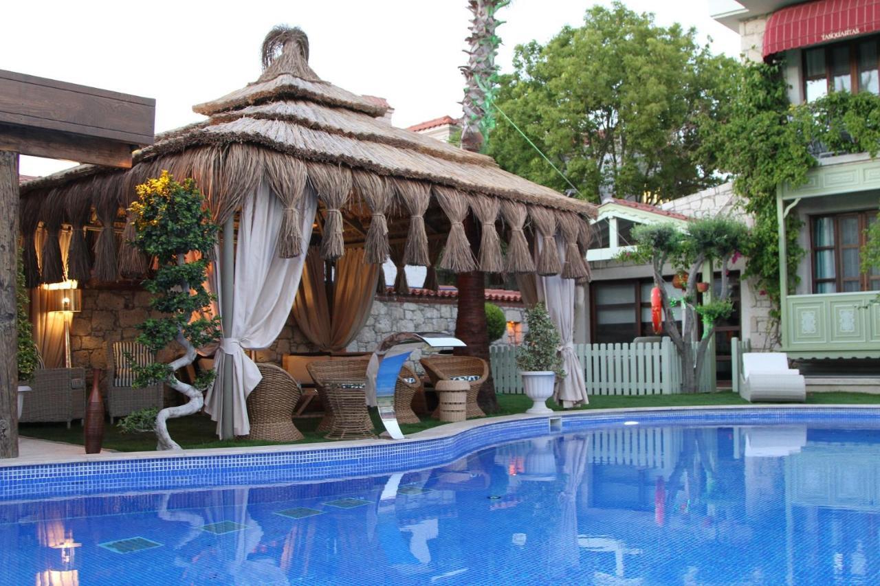 Tasquartas Otel Alacatı Bagian luar foto